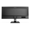 "86,4cm/34"" (3440x1440) AOC U34E2M Wide Quad HD 100Hz DP 2xHDMI 4 ms Black"