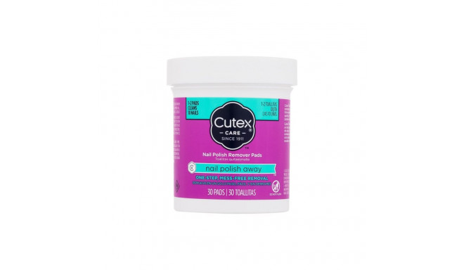 Cutex Nail Polish Away Nail Polish Remover Pads (30ml)