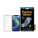 PanzerGlass E2E Super+ iPhone 12 Mini Case Friendly AntiBacterial MicroFracture czarny|black