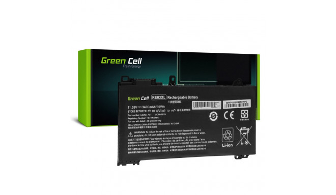Green Cell Battery RE03XL for HP ProBook 430 G6 G7 440 G6 G7 445 G6 G7 450 G6 G7 455 G6 G7 445R G6 4
