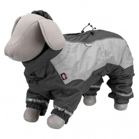 Clothing for dogs - Trixie Helsinki winter-overall, M: 50 cm, grey