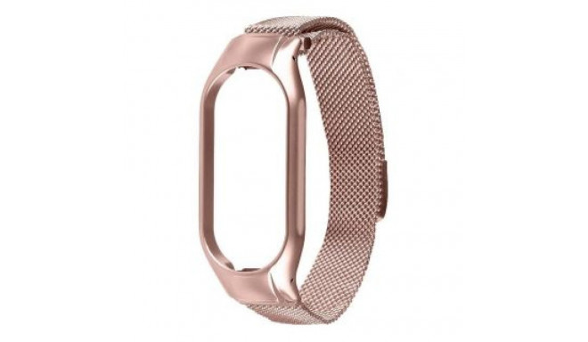 Tactical Xiaomi Loop Magnetic Steel Band Mi Band 7 Rose