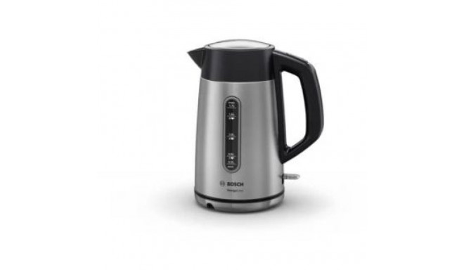 Bosch Kettle DesignLine TWK4P440 Electric, 2400 W, 1.7 L, Stainless steel, 360 rotational base, Stai