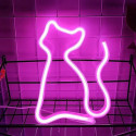 Manta SNL06PK Style Neon Lights Cat pink