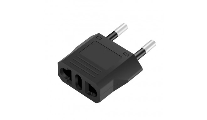 Adapteris US-EU 6A 125-250V Bulk