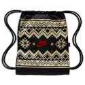 Nike Drawstrng-Fair Isle FZ7287-010 Backpack (czarny)