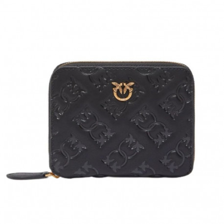 Pinko Taylor Zip Around Logo Wallet 100249A1YB (uniw)