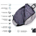 Sleeping bag Meteor Indus 81 105.81115 (uniw)