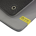 Club fitness mat with holes HMS Premium MFK02 Gray-Black