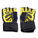 Black / Yellow HMS RST01 rL gym gloves