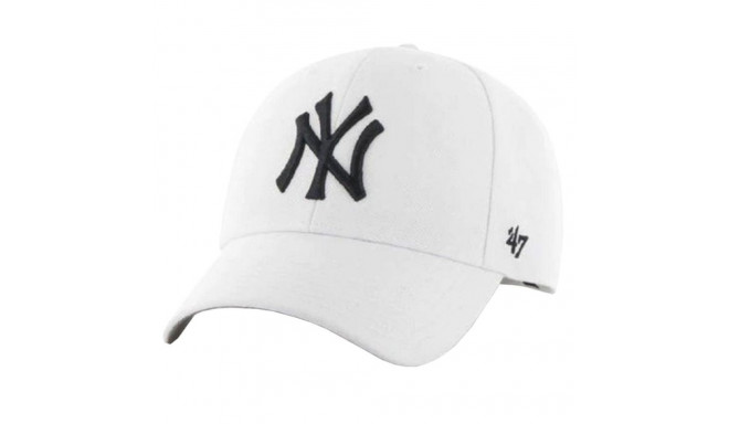 47 Brand New York Yankees MVP Cap BB-MVPSP17WBP-WH (One size)