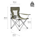 Meteor Tripper 16528 folding chair (uniw)