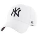 47 Brand MLB New York Yankees Cap B-MVPSP17WBP-WHM (One size)