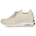 Comfortable Remonte W RKR693 beige sports shoes (41)