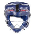 Masters boxing helmet with mask KSSPU-M (WAKO APPROVED) 02119891-M02 (niebieski+L)