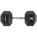 HMS HEX PRO 25 kg dumbbell