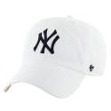 47 Brand New York Yankees Mlb Clean Up Cap B-RGW17GWS-WHA (One size)