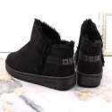 Black snow boots on the Big Star W INT1752 platform (37)