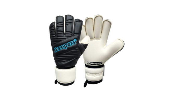 4Keepers Retro IV Black RF Jr S815009 goalkeeper gloves (6)