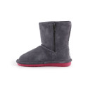 BearPaw Emma Toddler Zipper Jr 608TZ-903 Charcoal Pomberry winter shoes (EU 28)