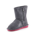 BearPaw Emma Toddler Zipper Jr 608TZ-903 Charcoal Pomberry winter shoes (EU 28)