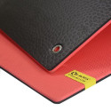 HMS exercise mat Premium MFK03, red/black