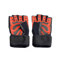 Black / Red HMS RST01 gym gloves XL