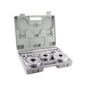 Barbells in a CHROME HMS suitcase 2x7,5kg STC15