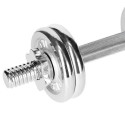 Barbells in a CHROME HMS suitcase 2x7,5kg STC15