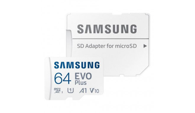 Samsung MicroSD Card EVO+ 2024 64GB + SD Adapter (MB-MC64SA)