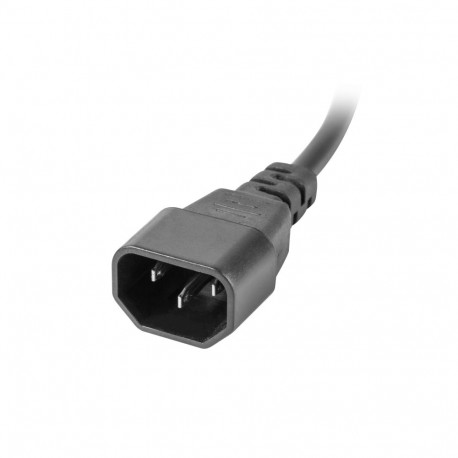 POWER DISTRIBUTION UNIT (PDU) 19" LANBERG 1U 10A 2M 5X FRENCH OUTLETS BLACK C14