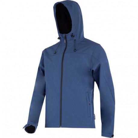Kurtka softshell z kapt. granatowa, "xl", ce, lahti