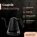 AD 1349 Czajnik elektryczny z długą wylewką 1,0l