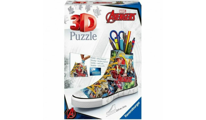 3D Pusle Ravensburger Sneaker  Avengers 108 Tükid, osad