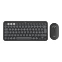 LOGITECH Pebble 2 Combo Keyboard and mouse set wireless Bluetooth LE tonal white