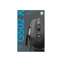 LOGITECH G G502 X LIGHTSPEED Optiline Hiir 8 nupuga juhtmevaba 2.4 GHz USB LOGITECH LIGHTSPEED vastu