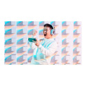 LOGITECH A30 - Valge/Lilla - EMEA