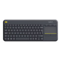 LOGITECH Juhtmevaba Puuteklaviatuur K400 Plus - INT Must