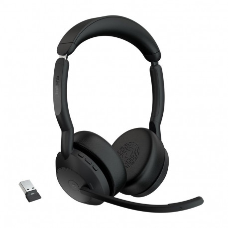 Bluetooth Headphones - Jabra Evolve2 55 Link380a MS Stereo