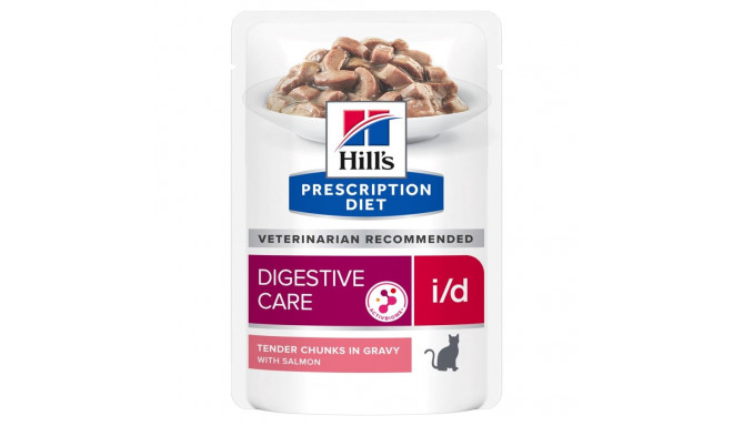 Cat Food - Hill's Prescription Diet I/d Feline With Salmon Wet Cat Foo