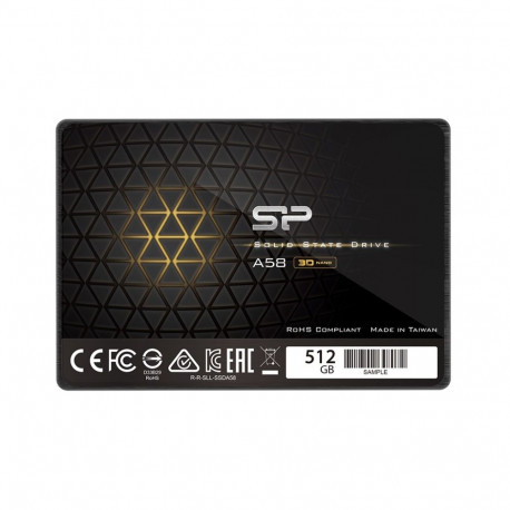 SSD - Silicon Power Ace A58 512GB SLC SATA III Black