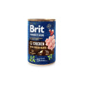 Dog Food - Brit Premium By Nature Chicken And Hearts 400g