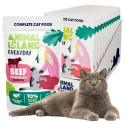 Wet Cat Food - ANIMAL ISLAND Everyday Beef Fillets in Broth 12 x 85g