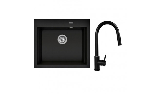 Faucet - Sink Pyramis Siros 57x51.5" Black Edition