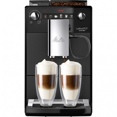 Coffee Machine - Melitta Latticia F300-101 1.5L, Built-in Grinder, Black