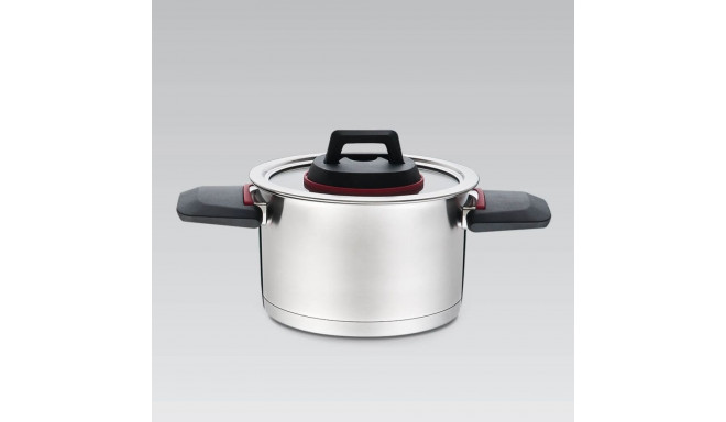 Cookware - Maestro MR-3530-18 2.3L Pot with Folding Handles Stainless Steel