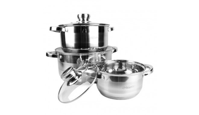 Cookware Set - Maestro Mr-2220-6l 6-element Cookware Set