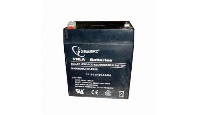 Gembird 12V, 5Ah Sealed Lead Acid (VRLA)