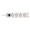 Brennenstuhl 1150650124 power extension 1.5 m 4 AC outlet(s) Indoor White