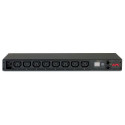 APC AP7821B power distribution unit (PDU) 8 AC outlet(s) 0U/1U Black